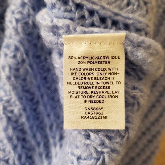 Abound Mock Neck Cozy Knit Pullover Sweater sz Med - Picture 11 of 11